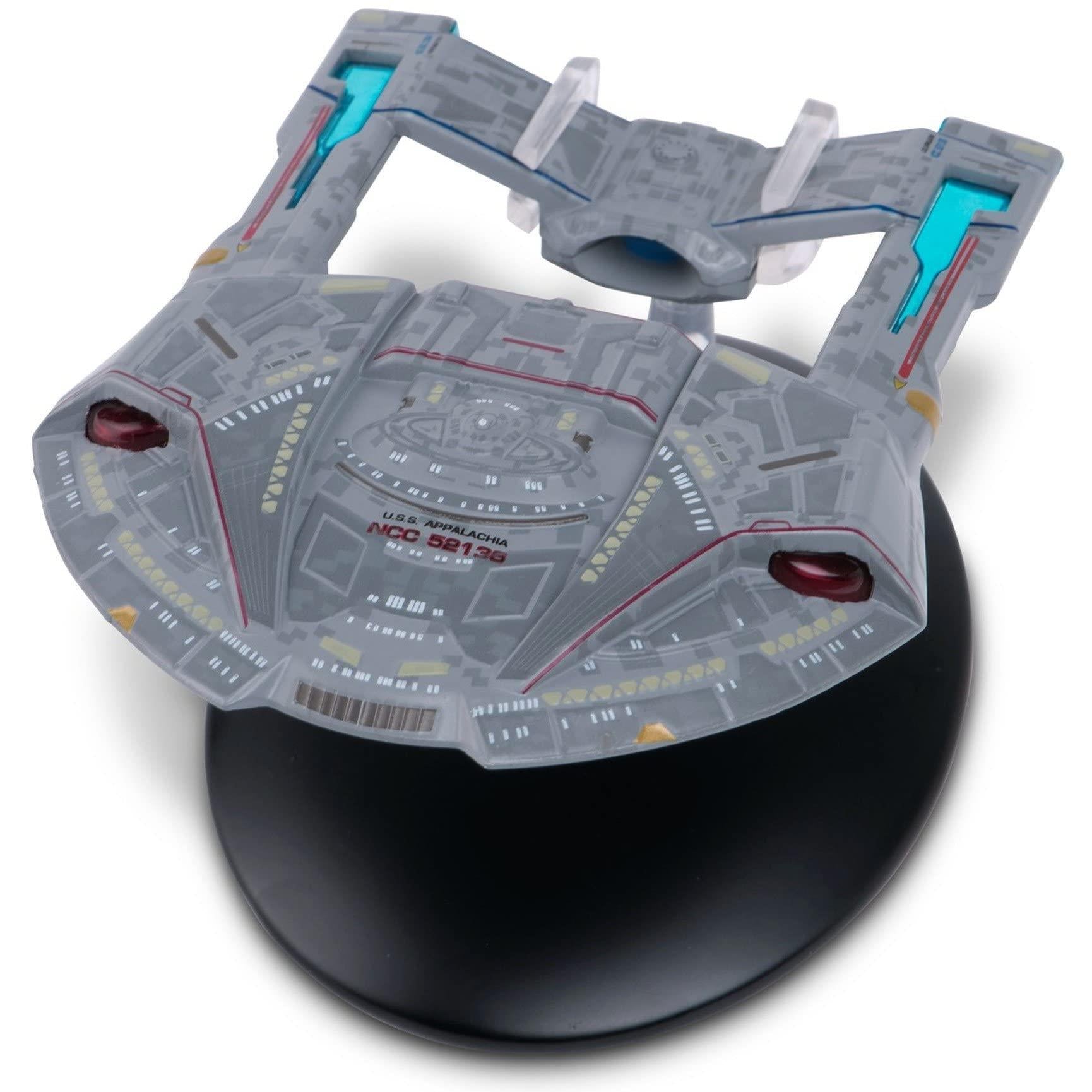#54 / #05 Steamrunner-class (U.S.S. Appalachia NCC-52136) Wave 3 2021 Window Boxed Model Diecast Ship (Eaglemoss / Star Trek) Real Merch