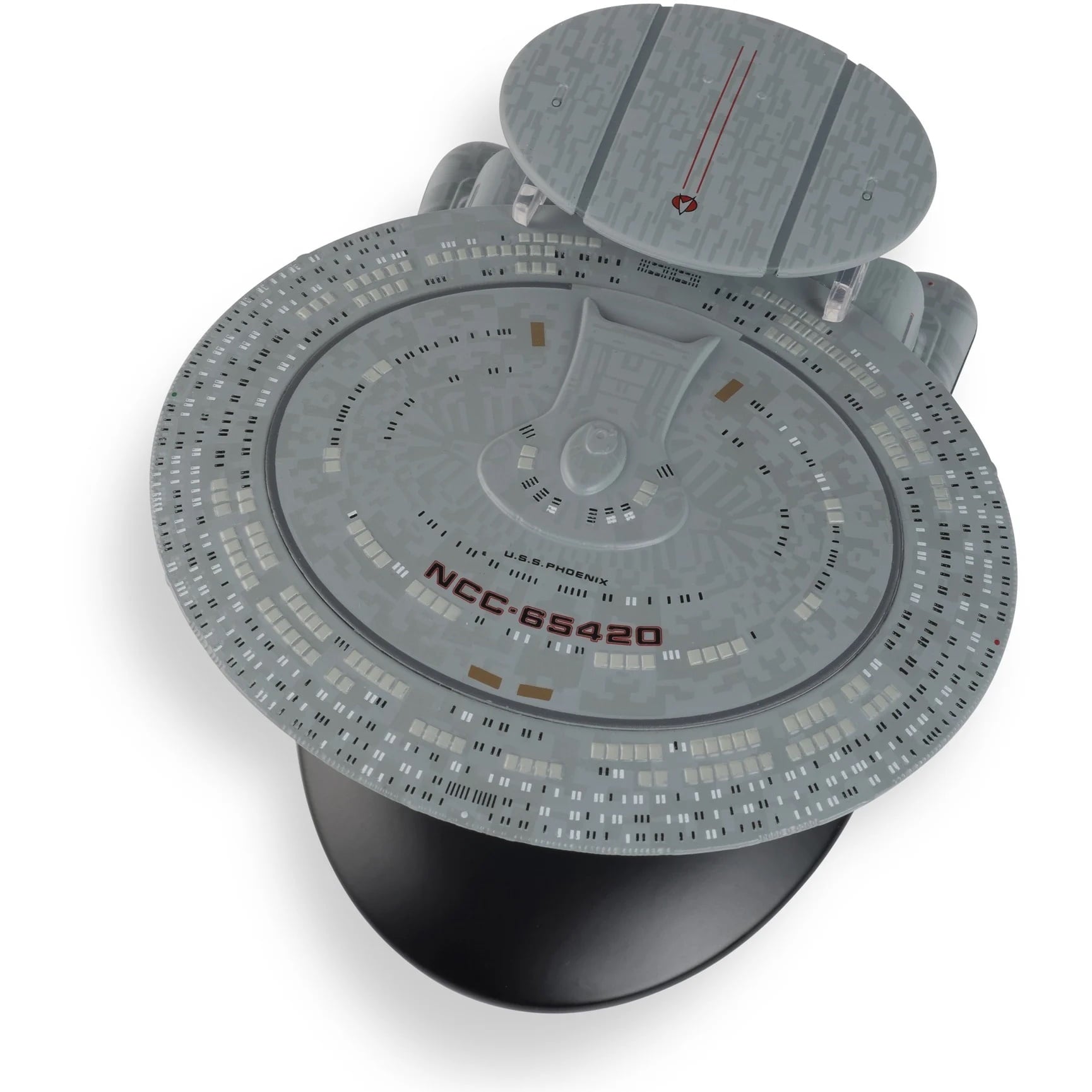 #112 U.S.S. Phoenix NCC-65420 Nebula Class Model Diecast Ship (Eaglemoss / Star Trek) Real Merch