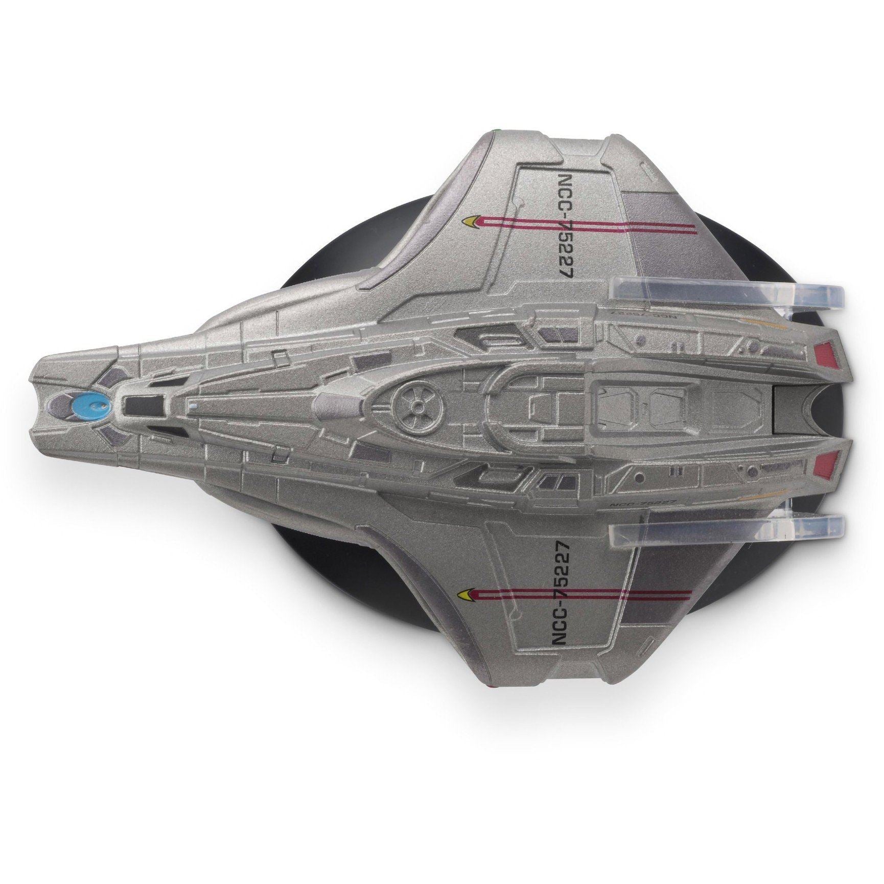 #80 Federation Scout Ship Model Die Cast Ship (Eaglemoss / Star Trek) Real Merch