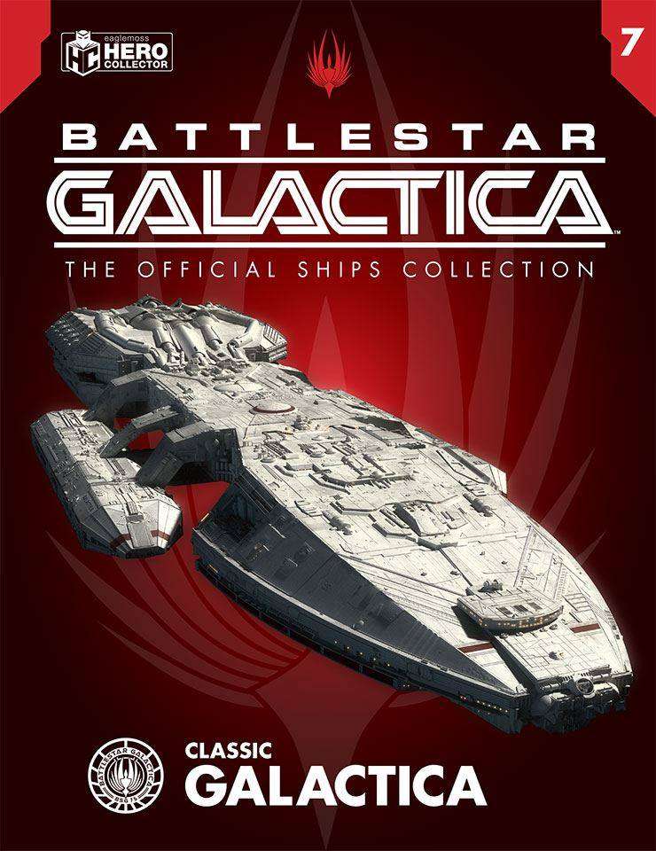#07 Battlestar Galactica (TOS) Model Diecast Ship (Eaglemoss / Battlestar Galactica) Real Merch