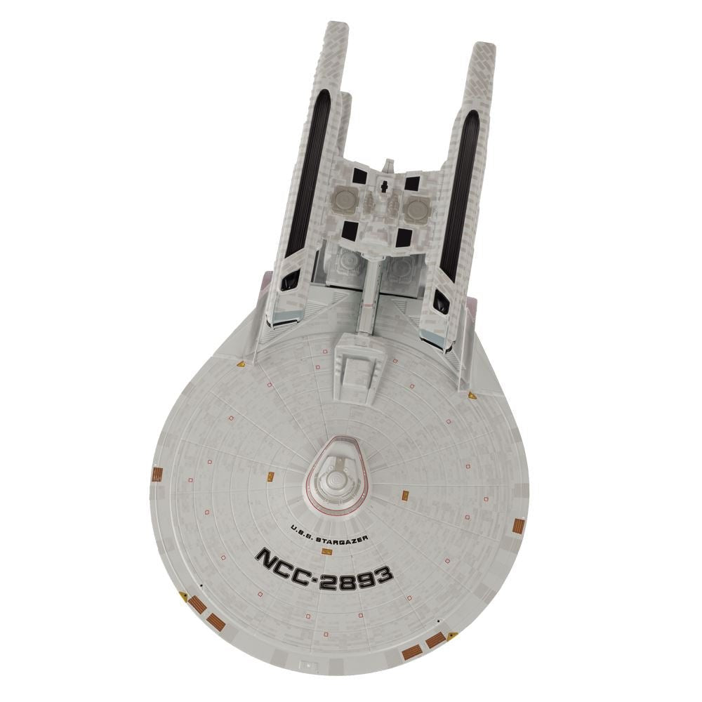 #31 U.S.S. Stargazer NCC-2893 XL Edition Starship Ship Model Die Cast Starship SSSUK631 (Eaglemoss / Star Trek) Real Merch
