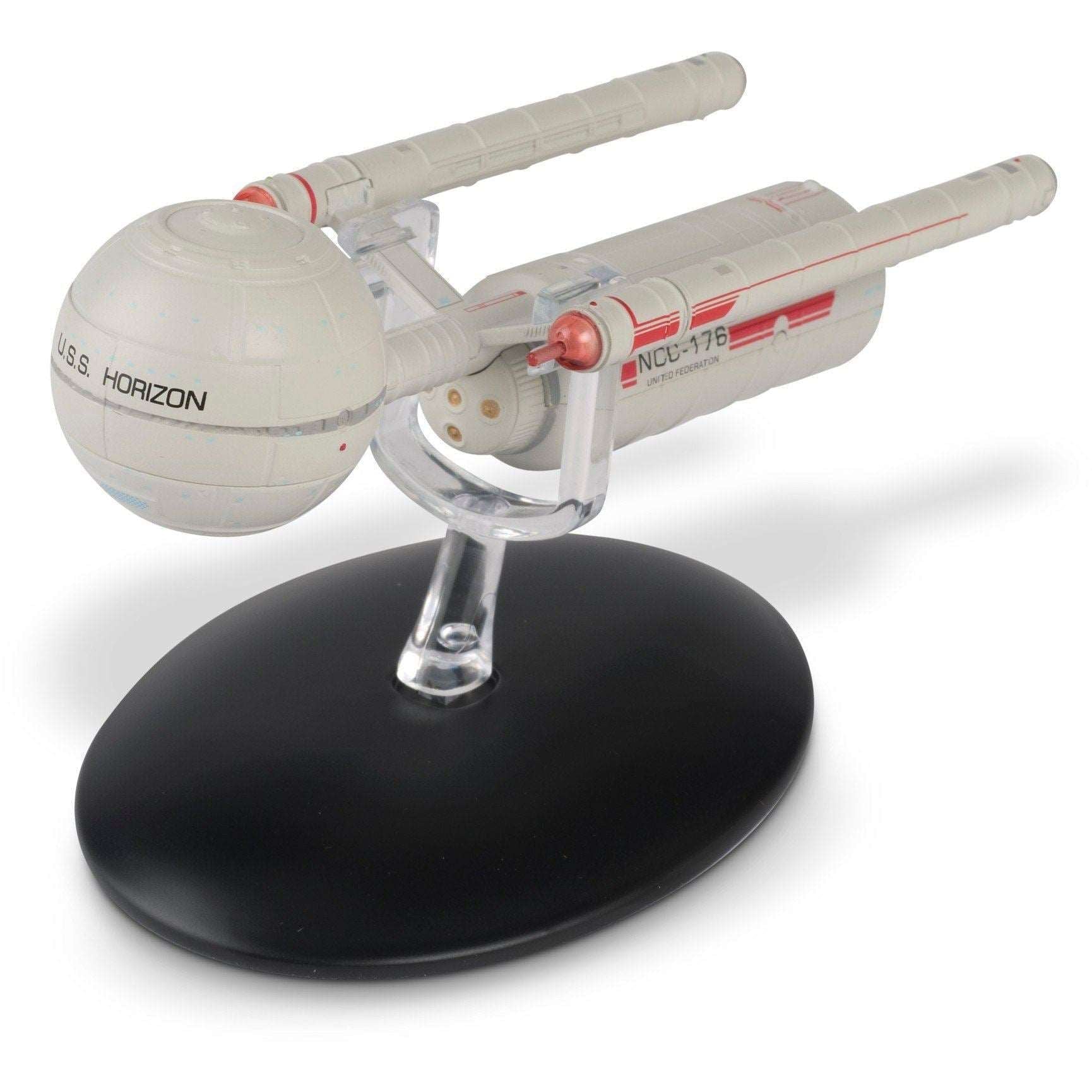 #100 Daedalus-class (U.S.S. Horizon NCC-176) Starship Die Cast Ship STDC100 (Eaglemoss / Star Trek) Real Merch