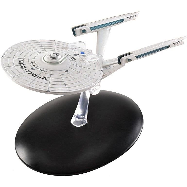 #12 U.S.S. Enterprise NCC-1701-A (Constitution-class refit) Diecast Model Ship Window Boxed (Eaglemoss / Star Trek) Real Merch