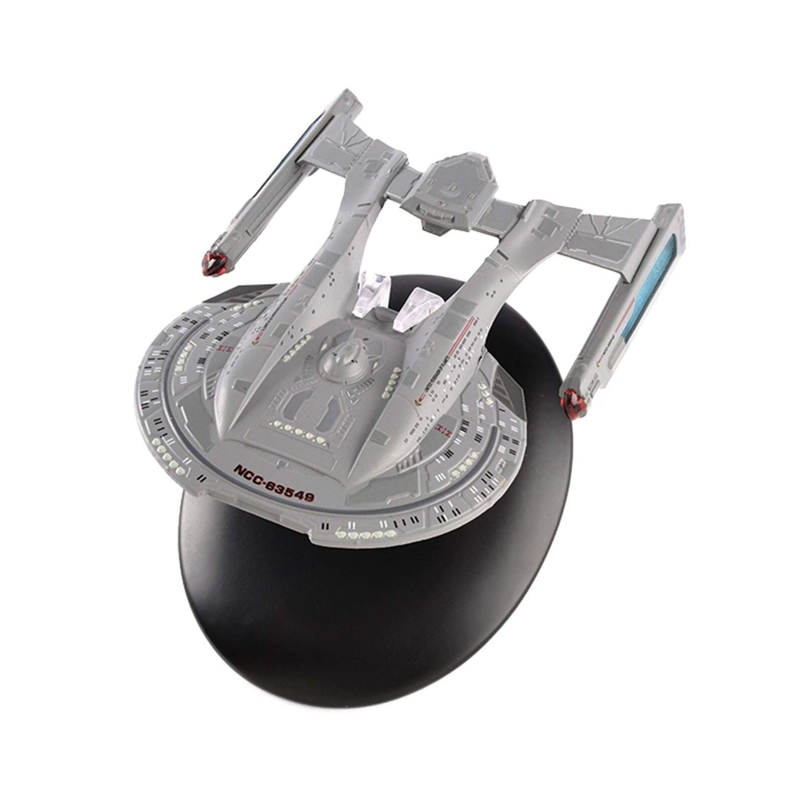 #12 U.S.S. Thunderchild NCC-63549 (Akira class) Model Diecast Ship (Eaglemoss / Star Trek) Real Merch