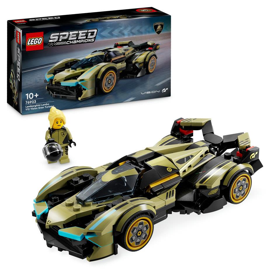 Lego Speed Champions 76923 Lamborghini Lambo V12 Vision Gran Turismo Curious Minds