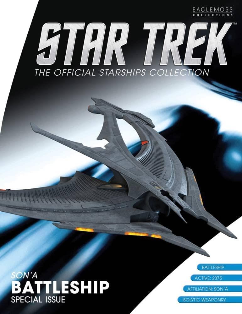 #27 Son'A Battleship Model Diecast Ship SSSUK827 SPECIAL ISSUE (Eaglemoss / Star Trek) Real Merch