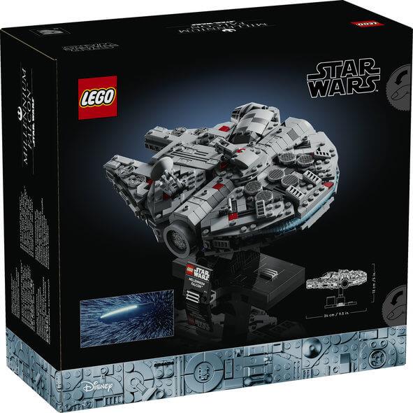 Lego Star Wars 75375 Millennium Falcon 25th Anniversary Set Ages 18+ Curious Minds