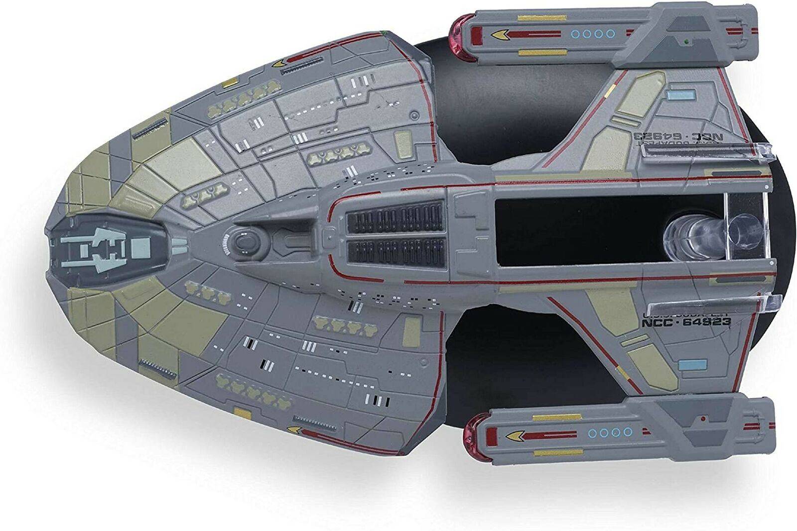 #61 Norway-class (U.S.S. Budapest NCC-64923) Starship Die-Cast Model (Eaglemoss / Star Trek) Real Merch