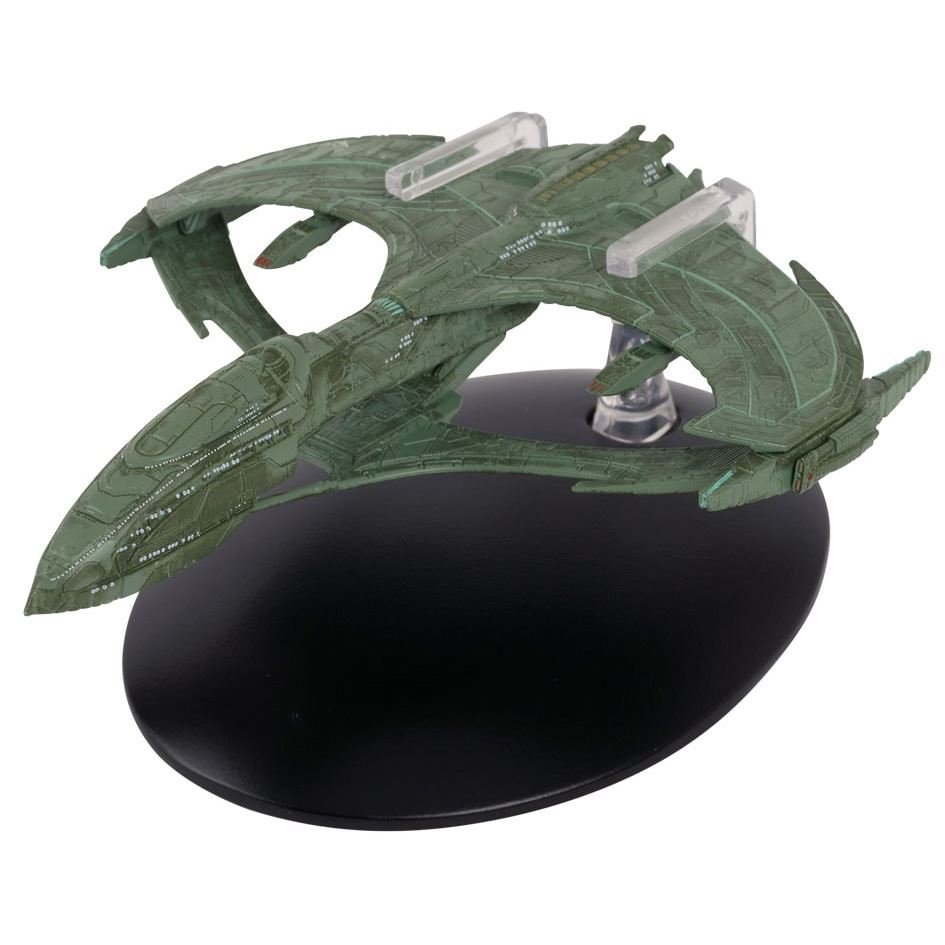 #13 R.R.W. Aelahl Light Warbird Battlecruiser Diecast Model Ship STO (Star Trek / Eaglemoss) Real Merch