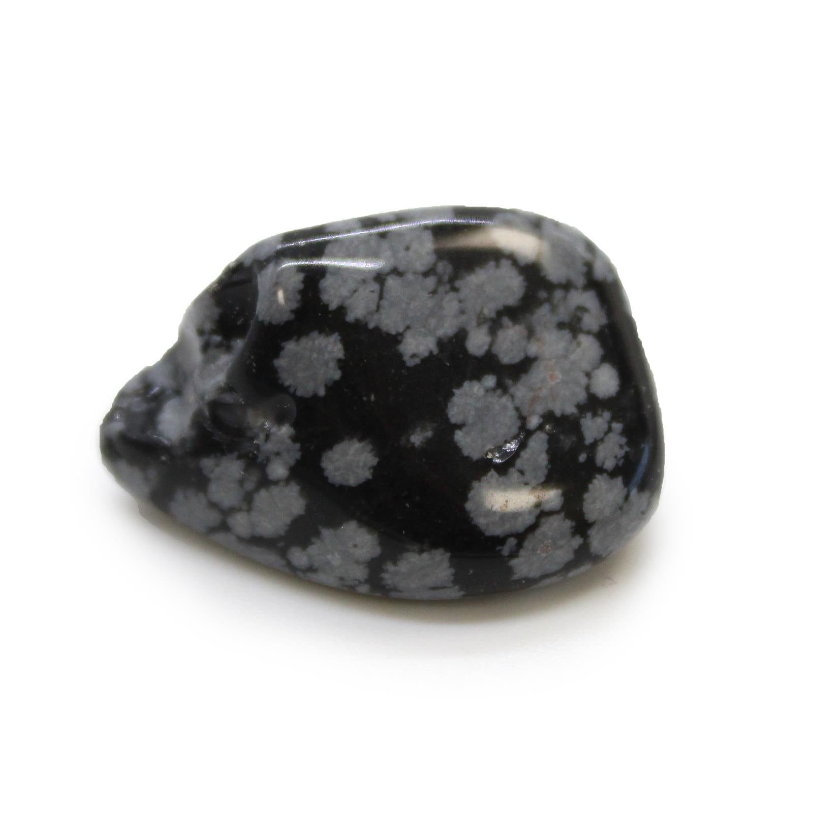 Obsidian Snowflake Tumblestone Curious Minds