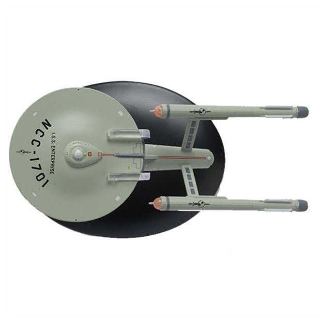 #01 I.S.S. Enterprise NCC-1701 (Mirror Issue M1) Model Die Cast Starship BONUS ISSUE (Eaglemoss / Star Trek) Real Merch