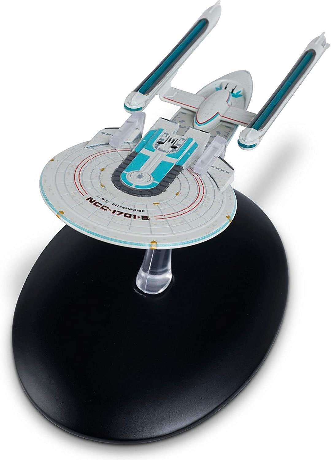 #09 U.S.S. Enterprise NCC-1701-B (Excelsior-class refit) Model Diecast Ship (Eaglemoss / Star Trek) Real Merch