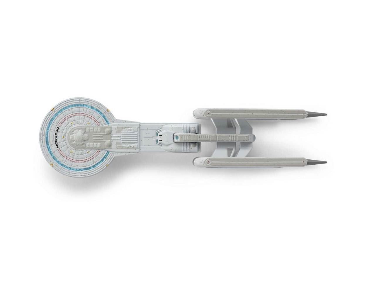 #152 U.S.S. Excelsior (Nilo Rodis Concept I) Diecast Model Ship (Star Trek / Eaglemoss) Real Merch