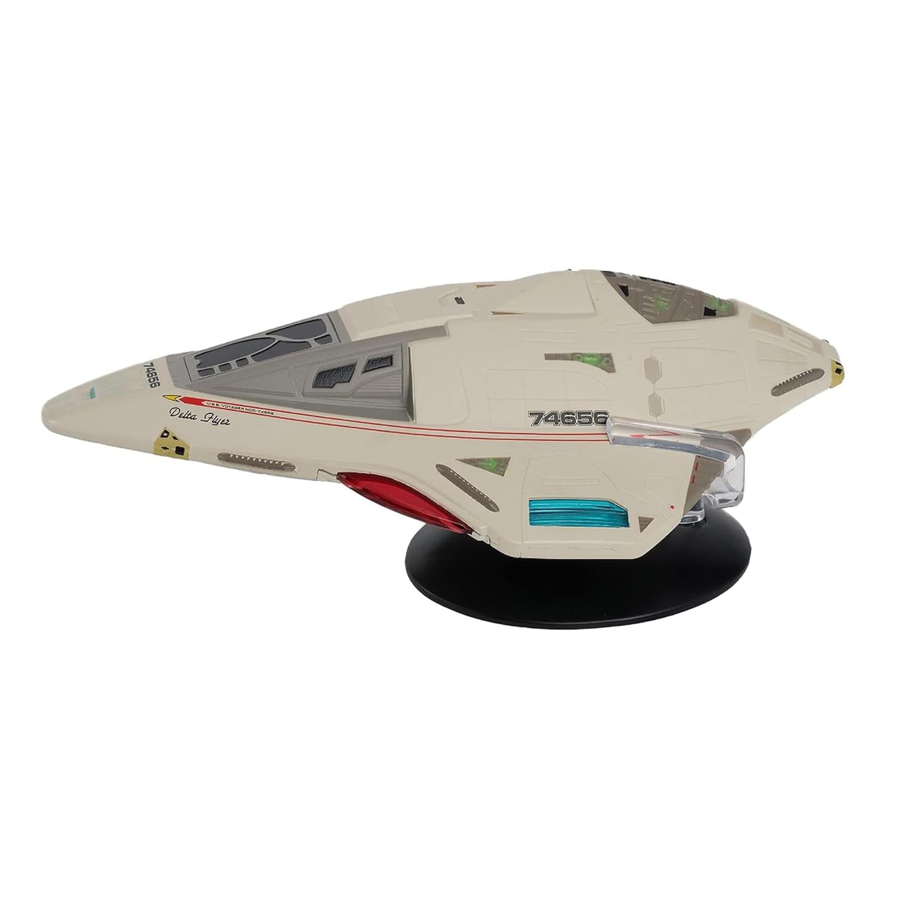 #24 Delta Flyer XL EDITION Model Diecast Ship (Eaglemoss / Star Trek) Real Merch