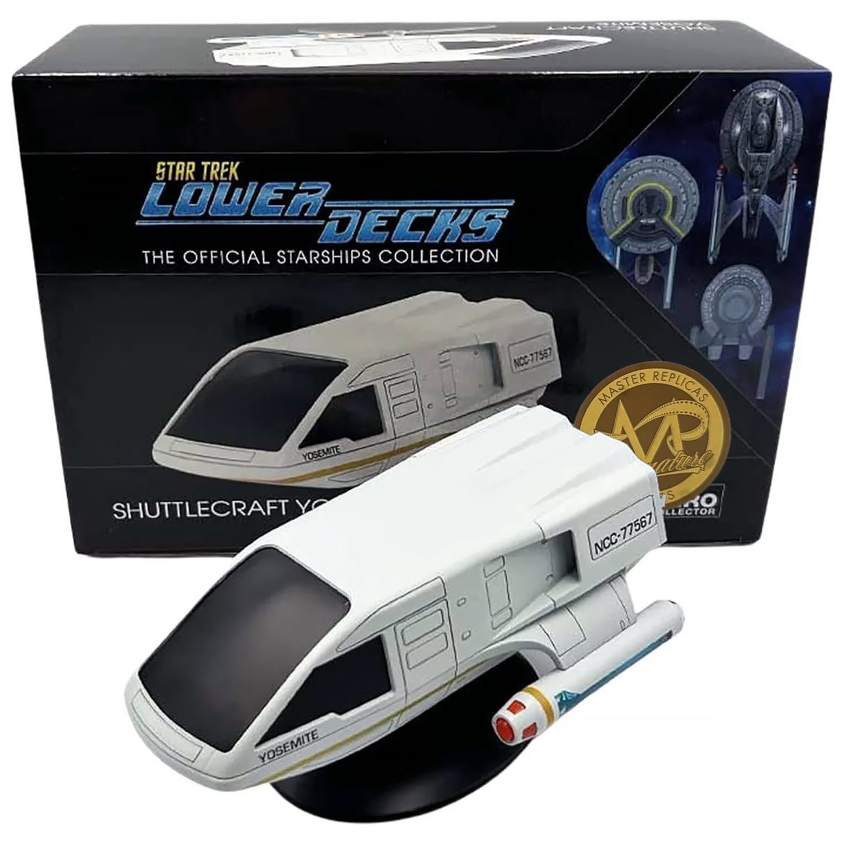 [SIGNATURE SERIES] #04 Yosemite Shuttlecraft Model Die Cast Ship (Eaglemoss / Star Trek) - Limited Edition: 1 of 500 Real Merch