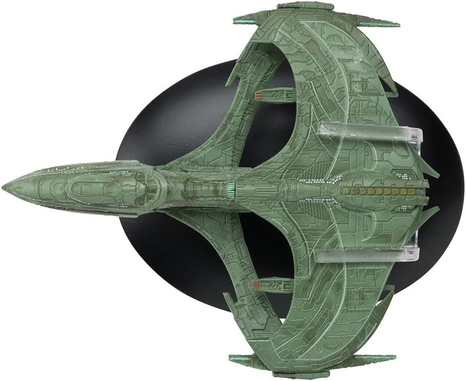 #13 R.R.W. Aelahl Light Warbird Battlecruiser Diecast Model Ship STO (Star Trek / Eaglemoss) Real Merch
