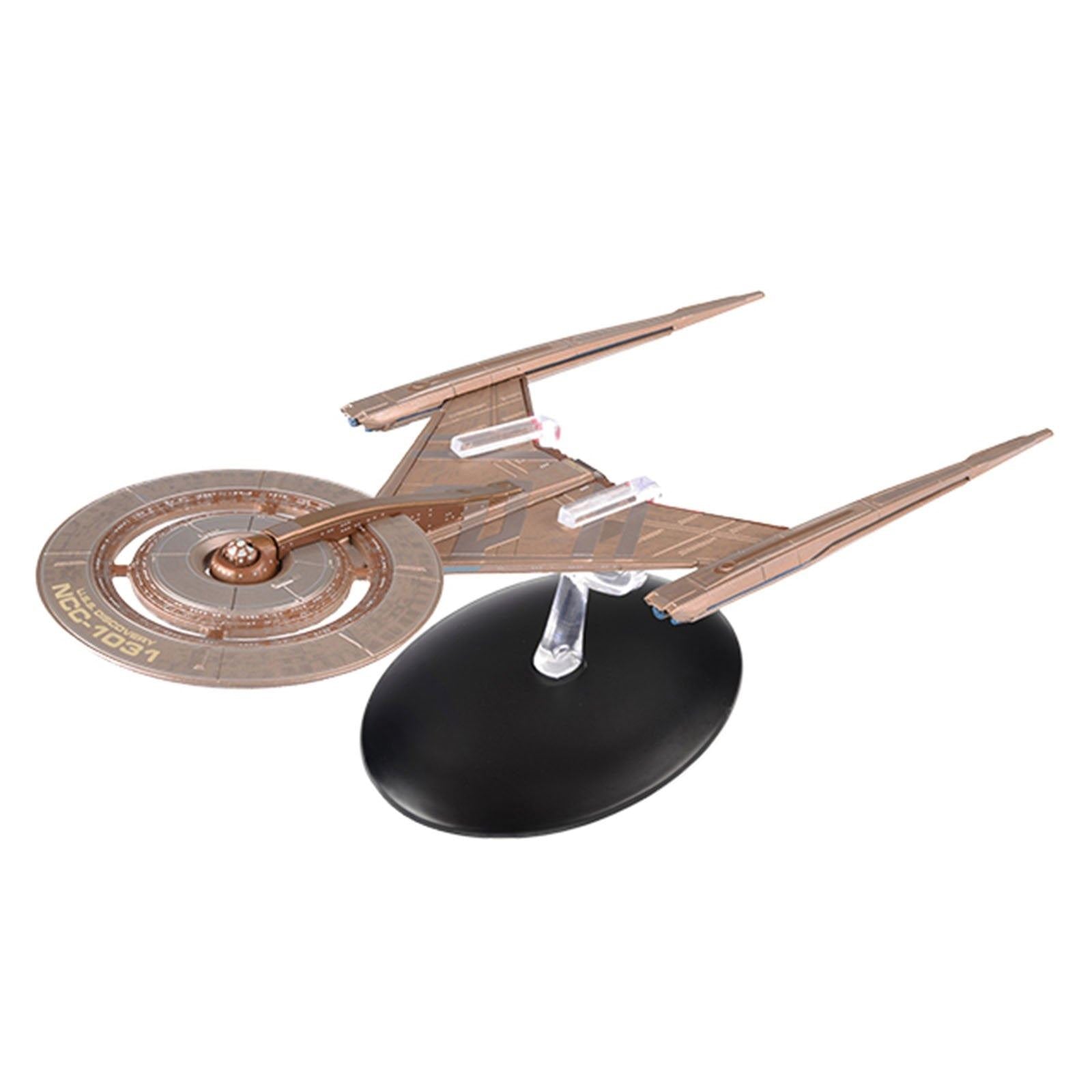 #02 U.S.S. Discovery NCC-1031 (Crossfield class) Starship Die-Cast Model Discovery SSDUK002 (Eaglemoss / Star Trek) Real Merch