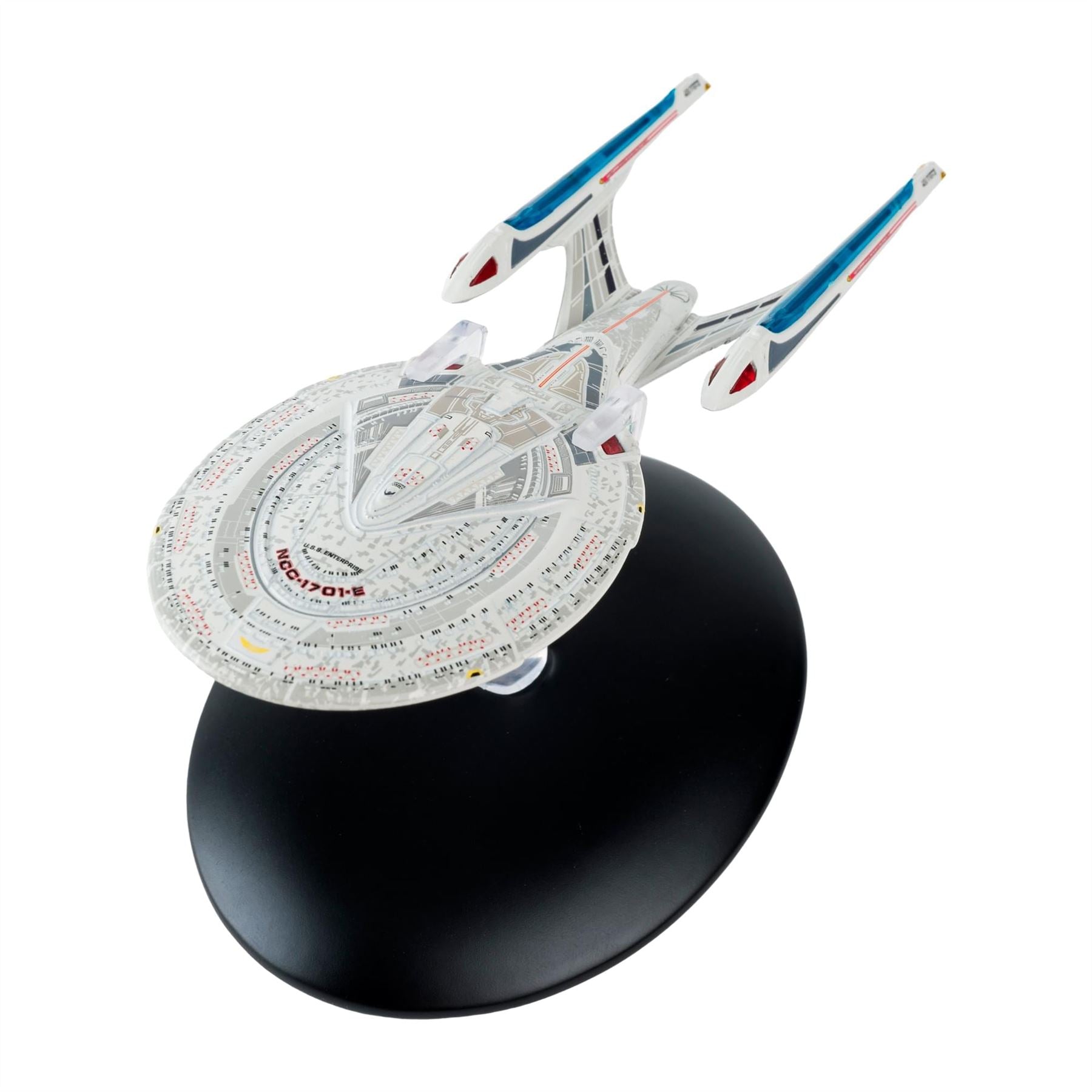 #08 U.S.S. Enterprise NCC-1701-E (Sovereign-class) Diecast Model Ship (Eaglemoss / Star Trek) Real Merch