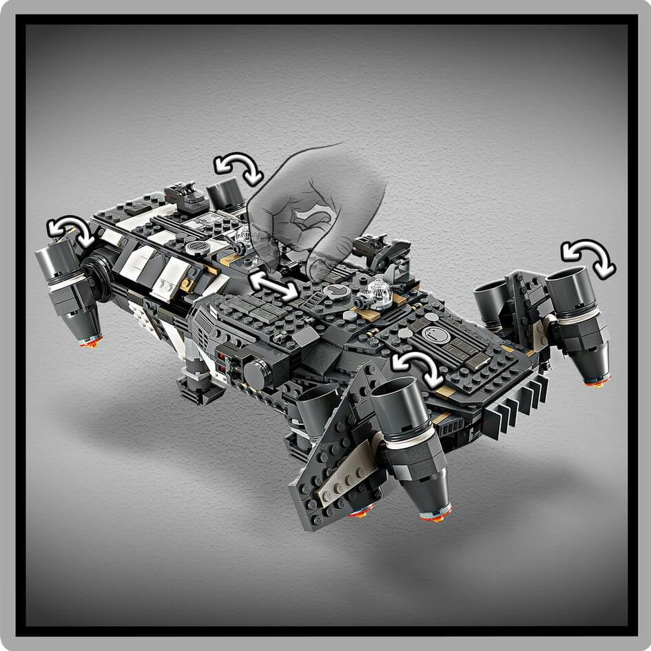 Lego Star Wars 75374 The Onyx Cinder Model Playset for Ages 10 and Up Curious Minds