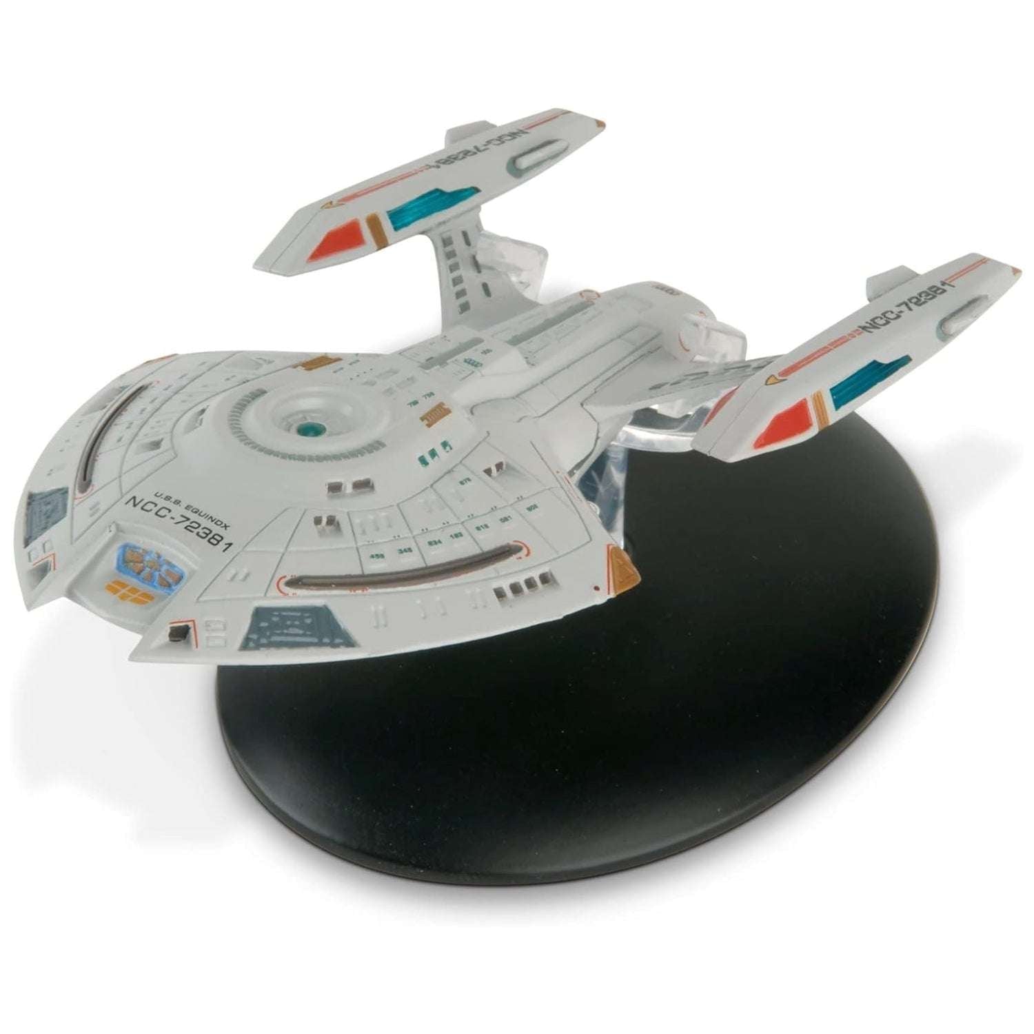 #15 / #7 U.S.S Equinox NCC-72381 Diecast Model Ship Window Boxed (Star Trek / Eaglemoss) Real Merch