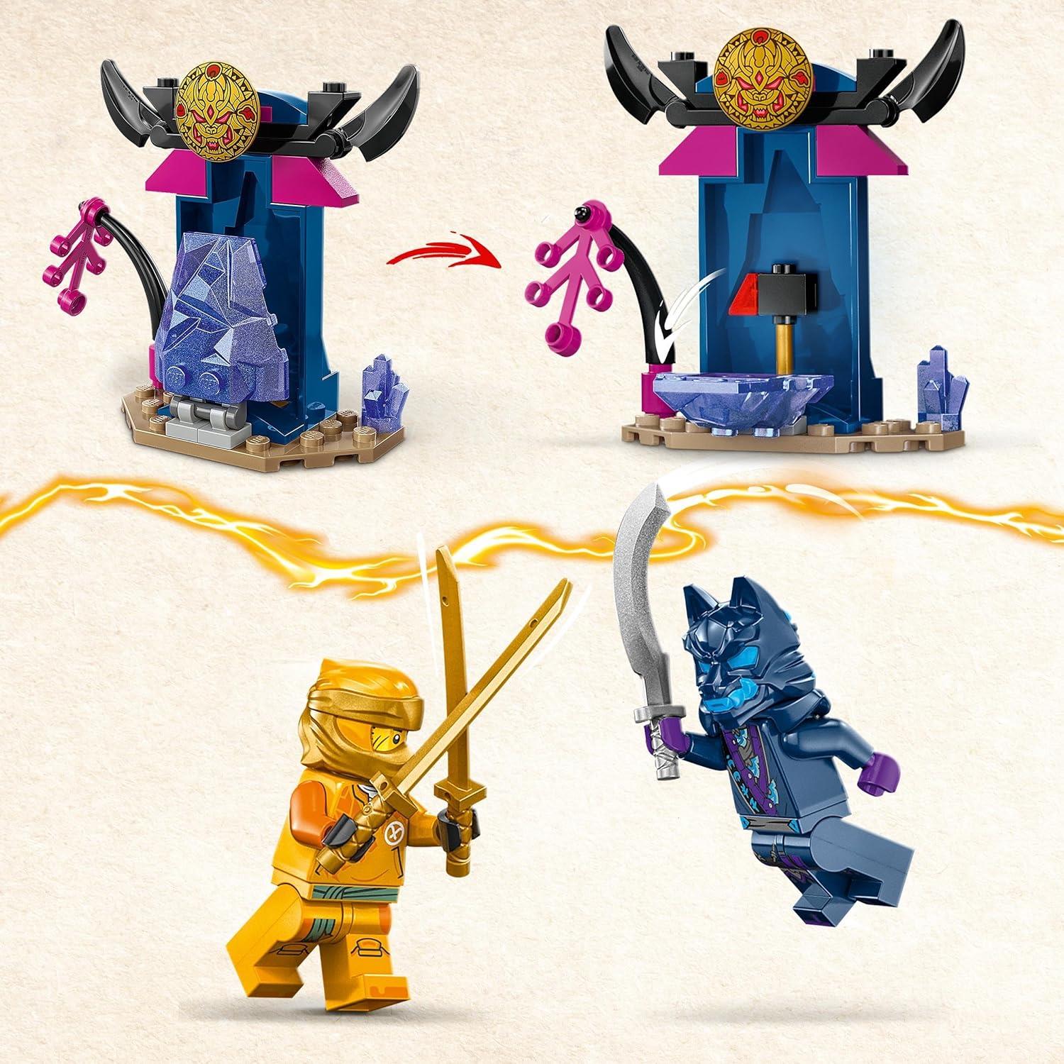 Lego Ninjago 71804 Arin's Battle Mech Toy Playset for Ages 4 and Up Curious Minds