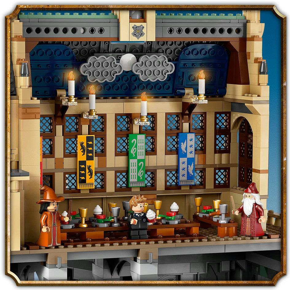 Lego Harry Potter 76435 Hogwarts Castle: The Great Hall for Ages 10+ Curious Minds