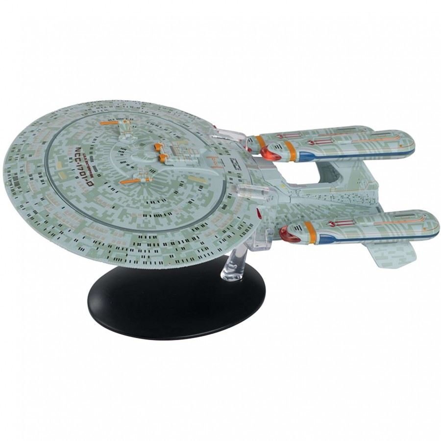#20 Future U.S.S. Enterprise NCC-1701-D ('All Good Things…') XL EDITION Model Diecast Ship (Eaglemoss / Star Trek) Real Merch