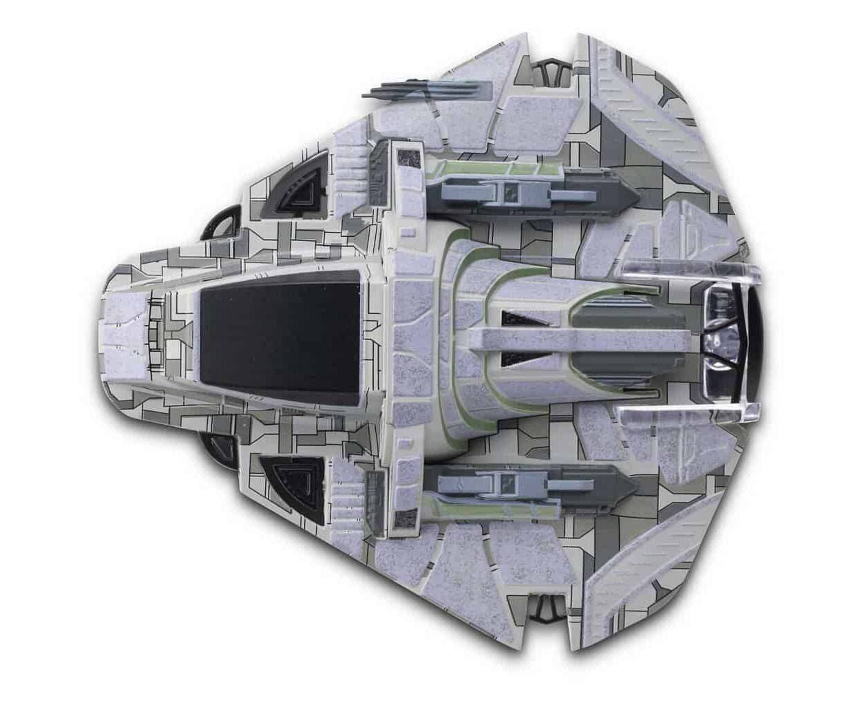 #151 B'Omar Patrol Model Die Cast Ship STDC151 (Eaglemoss / Star Trek) Real Merch