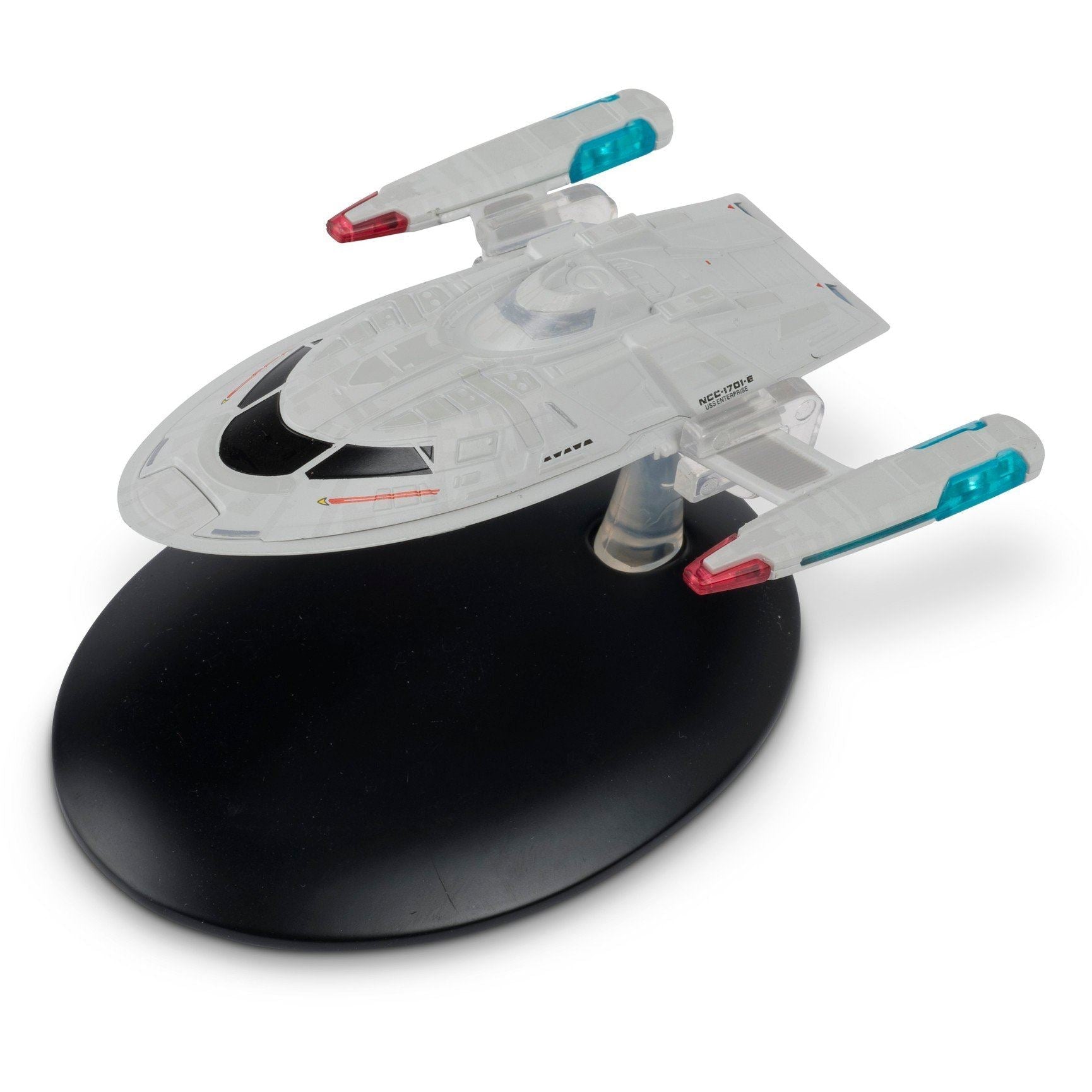 #75 U.S.S. Enterprise NCC-1701-E Captain's Yacht (Cousteau) Starship Model Die Cast Ship (Star Trek) Real Merch