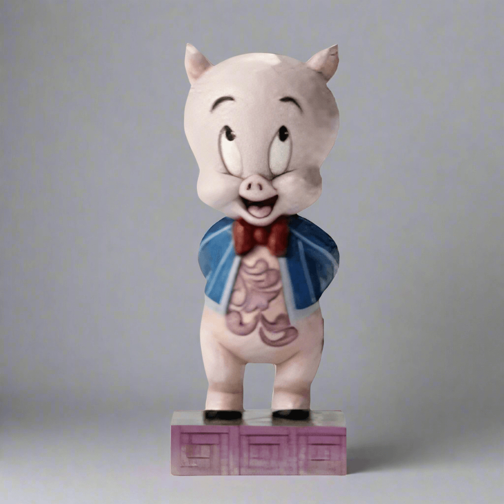 Enesco Porky Pig 'It's P-P-P-Porky' Figurine Enesco