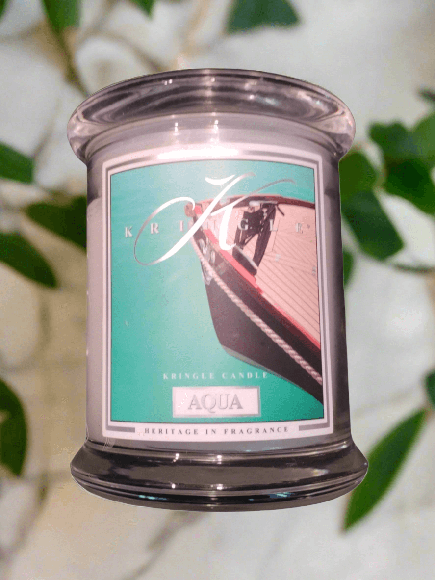 Kringle Candle Co Aqua Small Jar Scented Candle Kringle