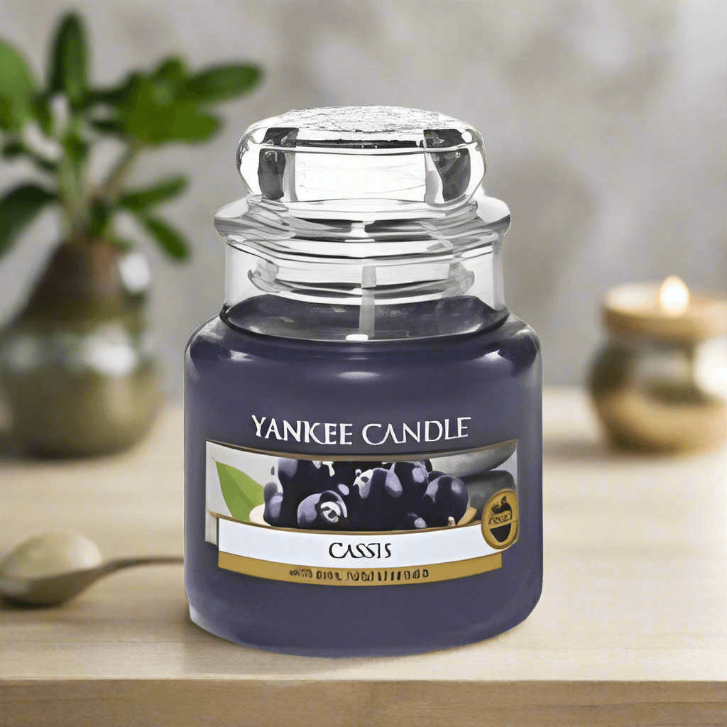 Yankee Candle Cassis Small Jar Scented Candle Yankee Candle