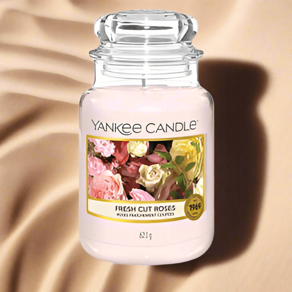 Yankee Candle - Fresh Cut Roses Large Jar Yankee Candle