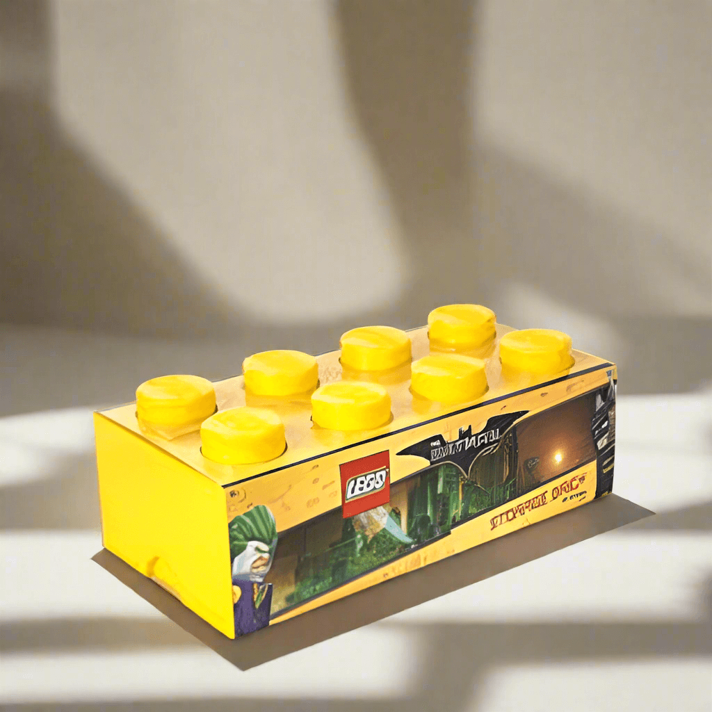 LEGO - Batman Movie Storage drawer Oversized Brick - Yellow Lego