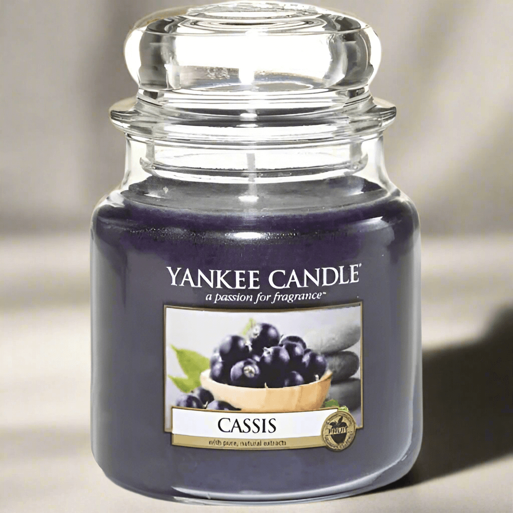 Yankee Candle - Cassis Medium Jar Scented Candle Yankee Candle