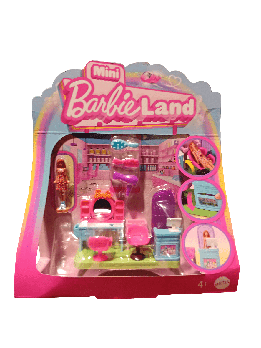 Mattel Mini Barbieland Salon Playset Mattel