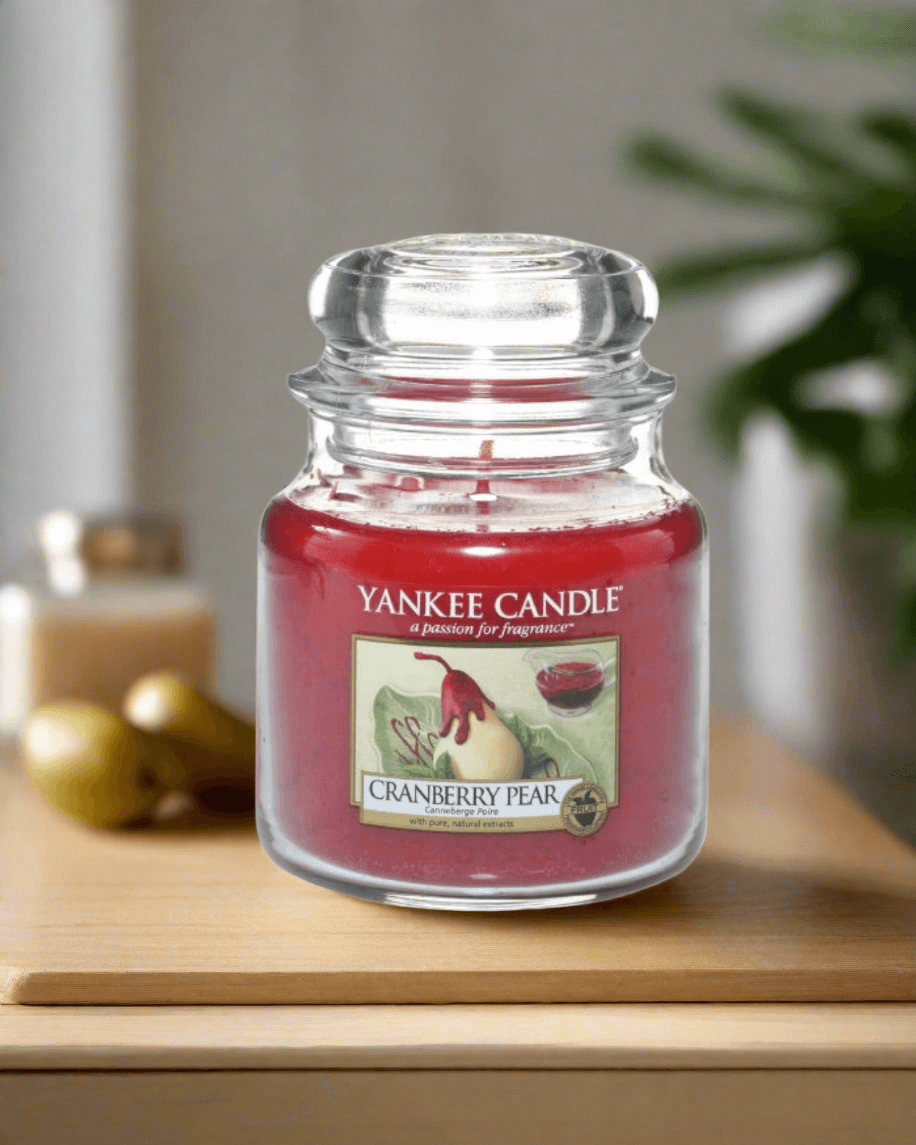 Yankee Candle Cranberry Pear Small Jar Scented Candle Yankee Candle