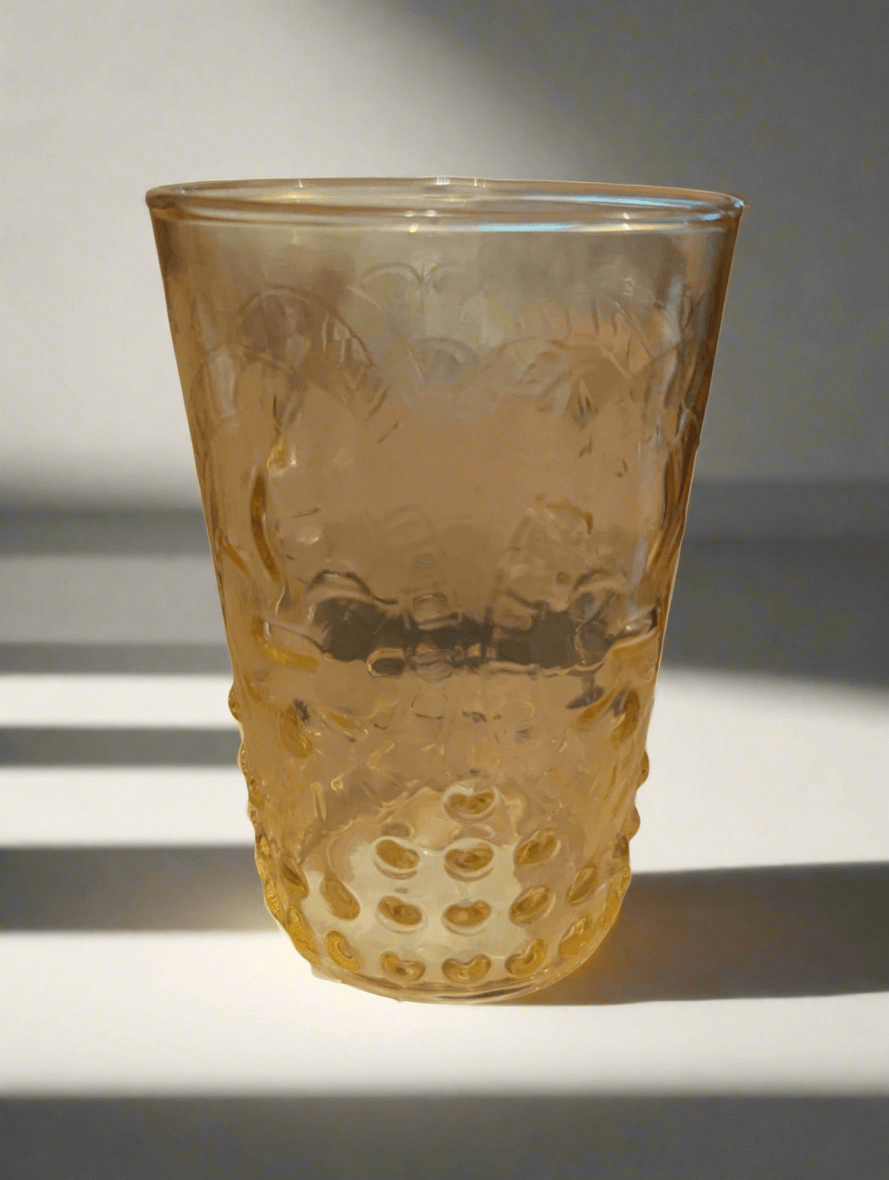 Yankee Candle Havana Glass Votive Candle Holder Yellow Yankee Candle