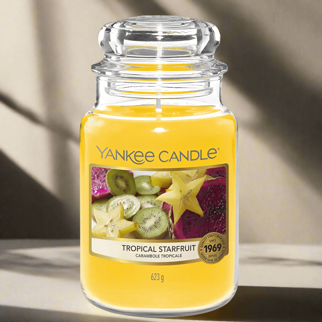 Yankee Candle Tropical Starfruit Large Jar Scented Candle Yankee Candle
