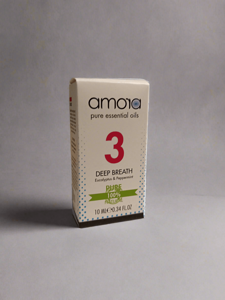 Aroma Pure Essential Oils Deep Breath Eucalyptus and Peppermint Aroma