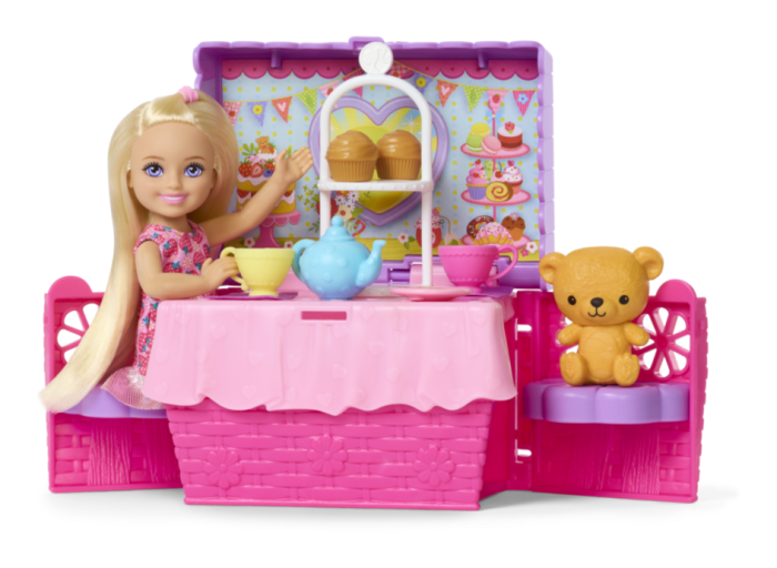 Barbie Chelsea Outdoor Tea Party Picnic Playset - The Imagination ShopDolls, Playsets & Toy Figures