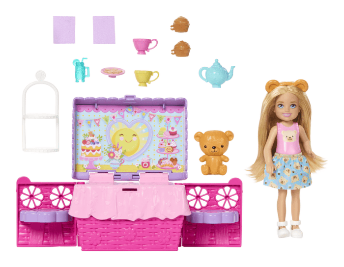 Barbie Chelsea Outdoor Tea Party Picnic Playset - The Imagination ShopDolls, Playsets & Toy Figures