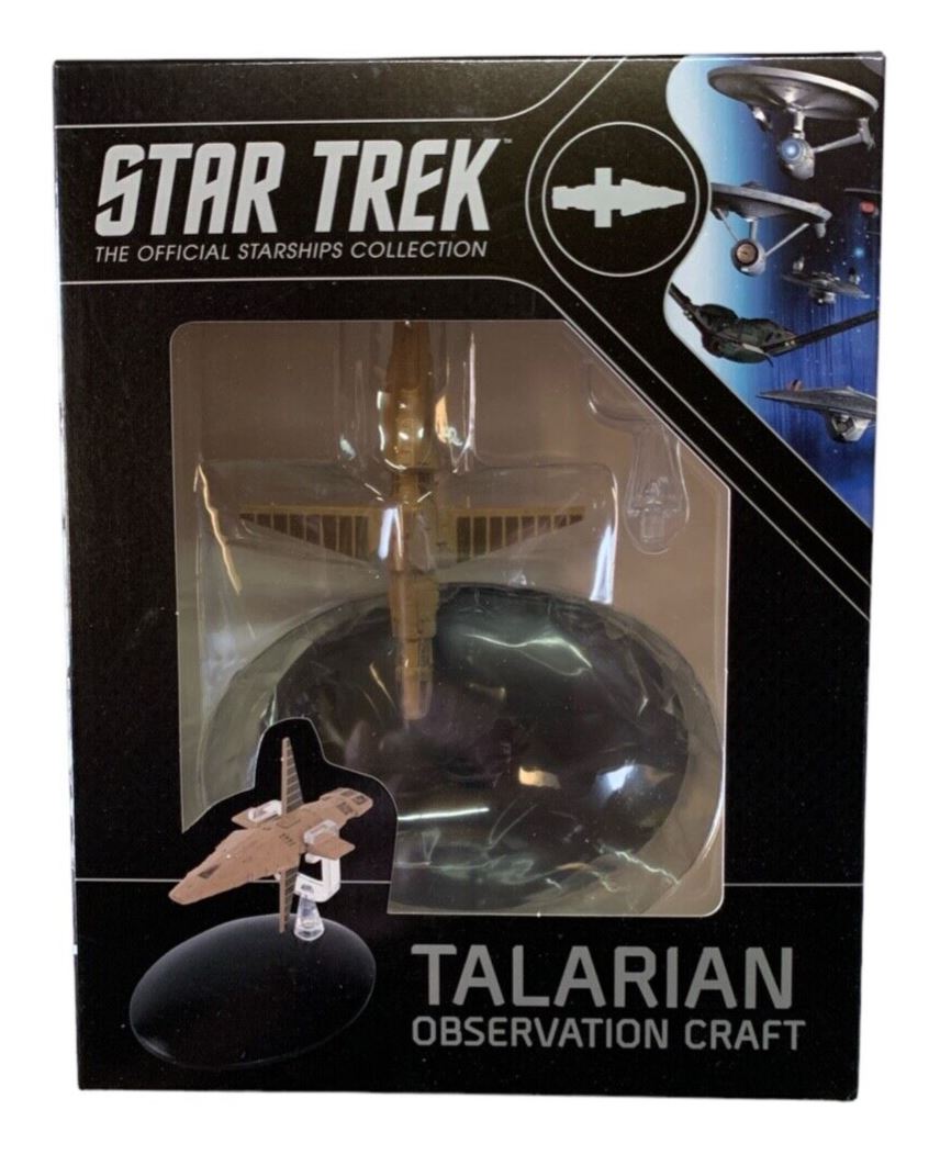 #33 Talarian Observation Craft Model Die Cast Ship BONUS ISSUE (Eaglemoss / Star Trek) Real Merch