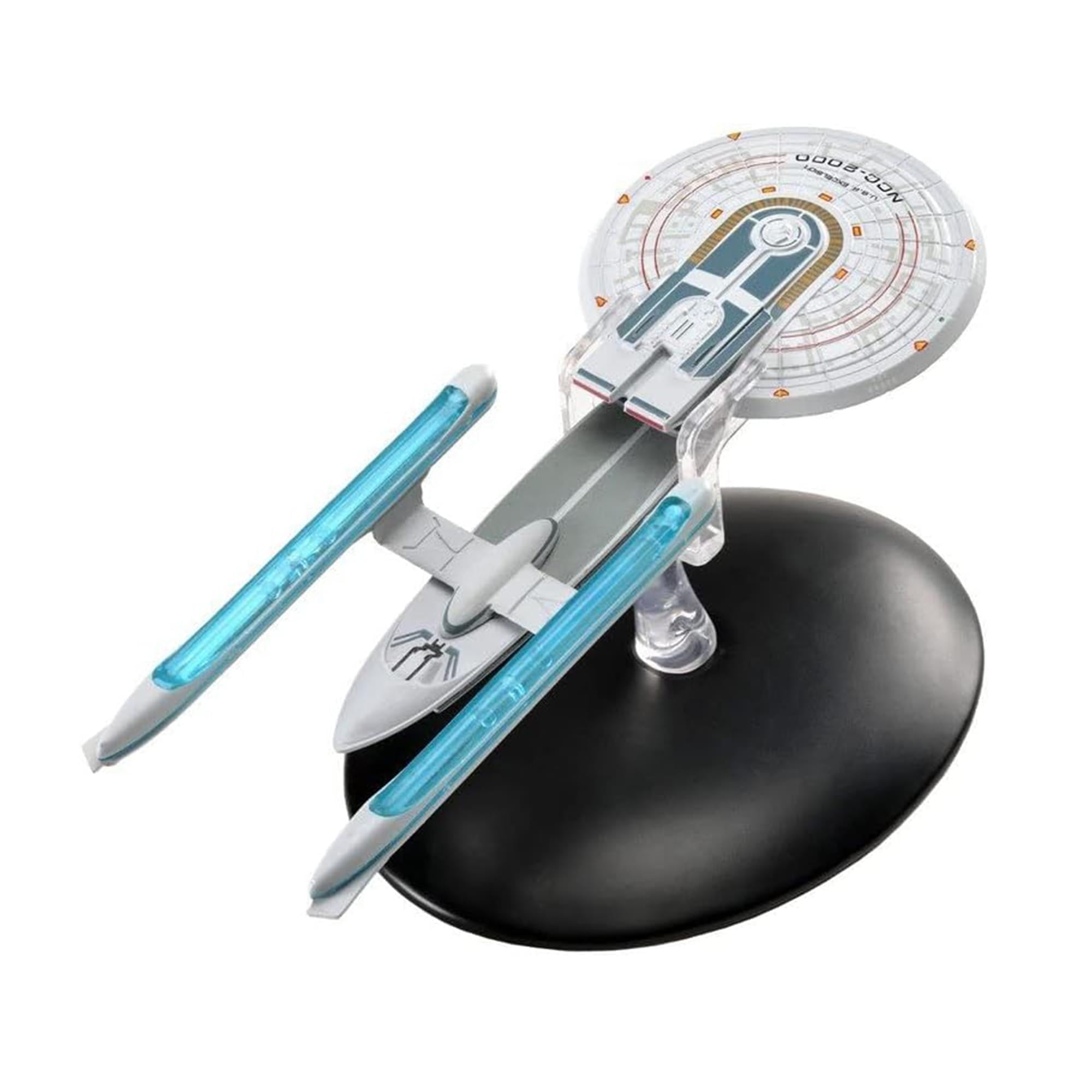 #08 U.S.S. Excelsior NCC-2000 (Excelsior class) Model Diecast Ship (Eaglemoss / Star Trek) Real Merch