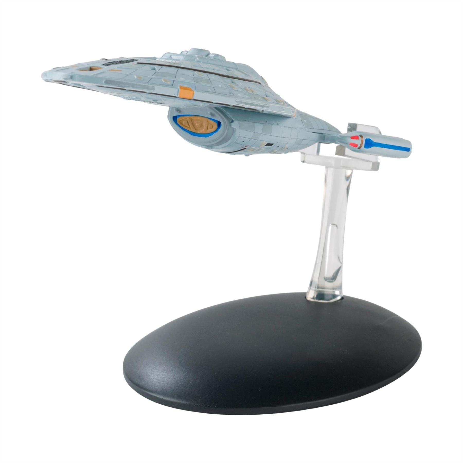 #06 U.S.S. Voyager NCC-74656 (Intrepid-class) Model Diecast Ship (Eaglemoss / Star Trek) Real Merch