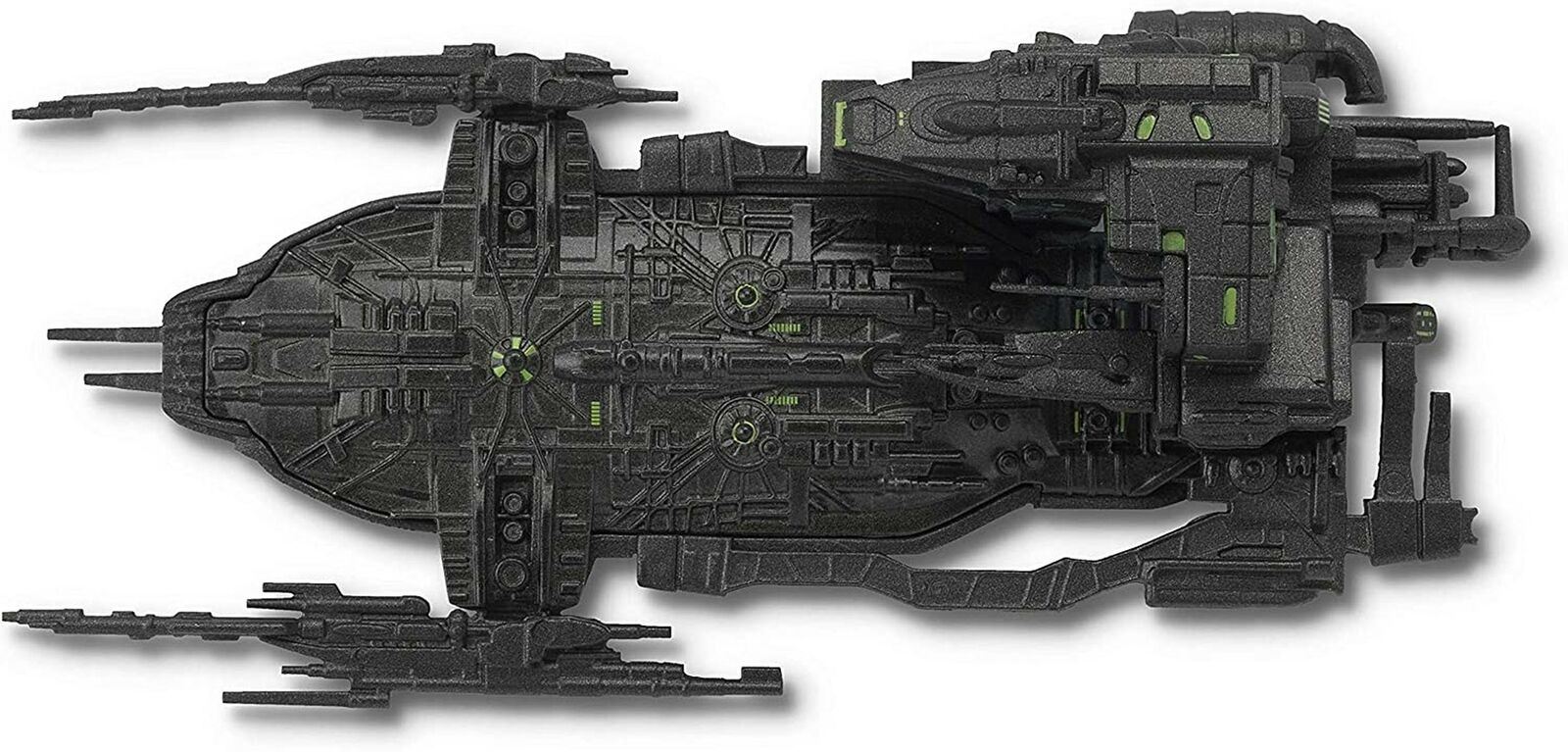 #99 Assimilated Arctic One Starship Die-Cast Model (Eaglemoss / Star Trek) Real Merch