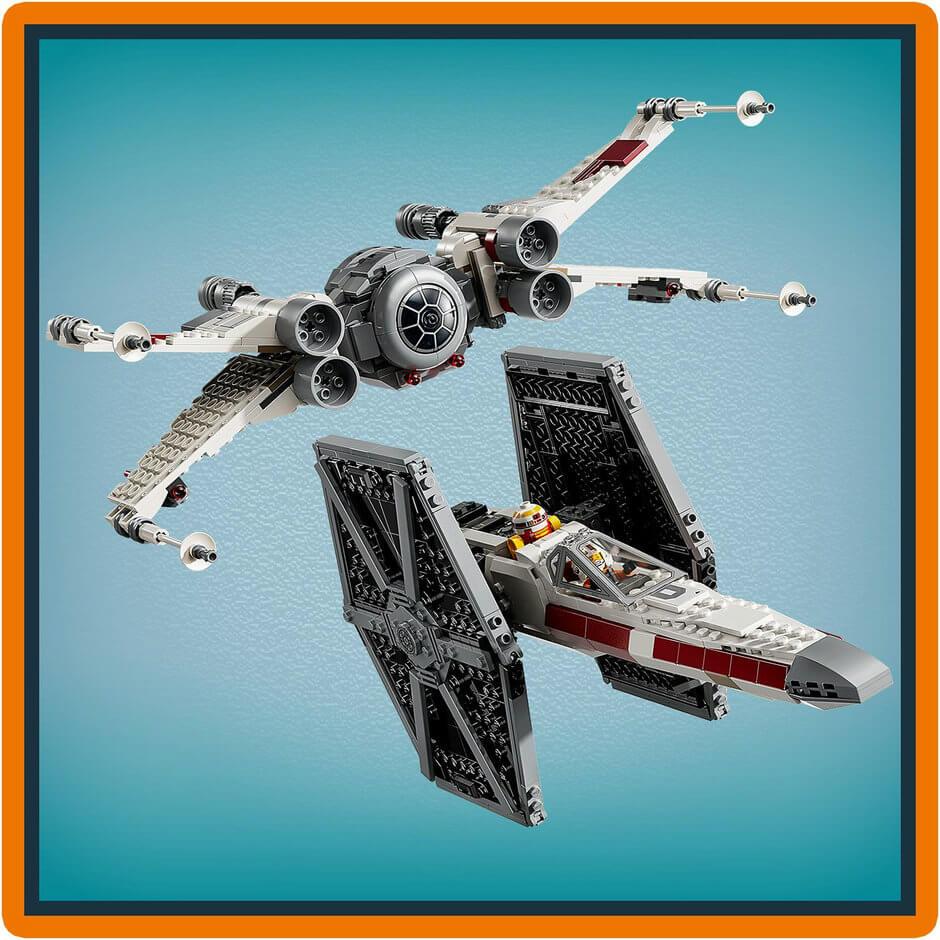 Lego Star Wars 75393 TIE Fighter & X-Wing Mash-up Playset for Ages 10+ Curious Minds