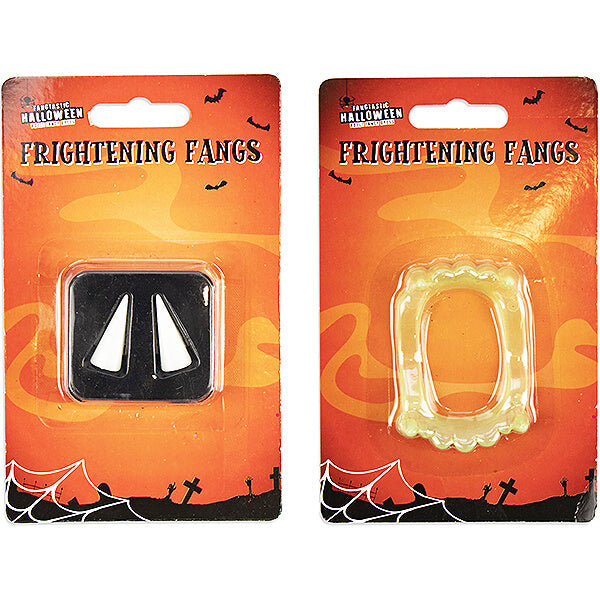 Frightening Fake Fangs in Assorted Designs for Halloween Costumes Curious Minds
