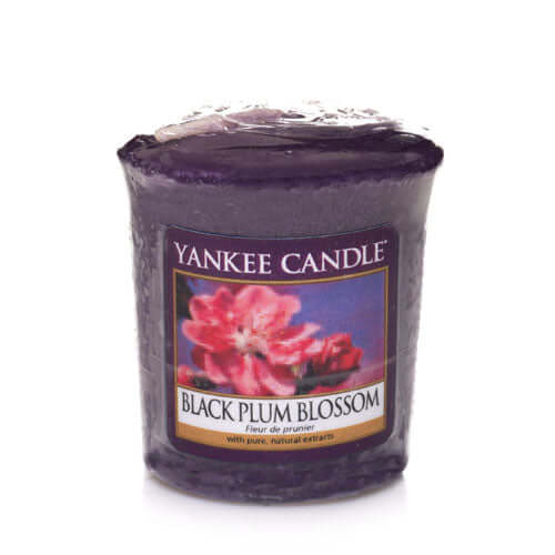Yankee Candle Black Plum Blossom Scented Votive Candle Yankee Candle