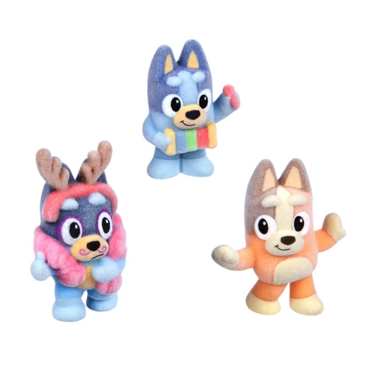 Bluey Episode Pack Magic Xylophone 3 Mini-Figures with Collector's Case Bluey